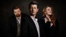 Conductor Duncan Ward with soloists Nathan Bowles and Maire-Thérèse Carmack for Gustav Mahler's Das Lied von der Erde, 3rd concert of the Athens State Orchestra 2026–2027 artistic season.